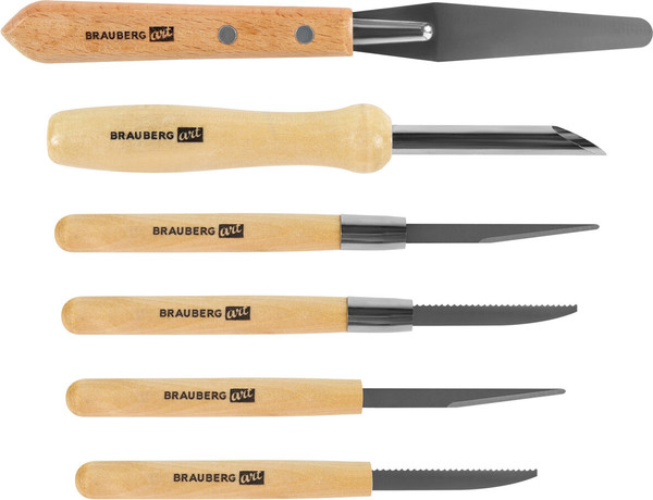 Изображение товара Набор инструментов для лепки Brauberg Art Classic / 271175 (42шт)