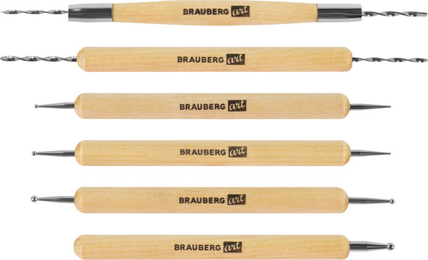 Изображение товара Набор инструментов для лепки Brauberg Art Classic / 271175 (42шт)