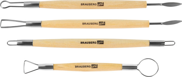 Изображение товара Набор инструментов для лепки Brauberg Art Classic / 271176 (30шт)