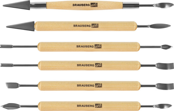 Изображение товара Набор инструментов для лепки Brauberg Art Classic / 271176 (30шт)