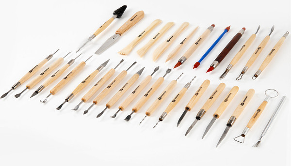 Изображение товара Набор инструментов для лепки Brauberg Art Classic / 271176 (30шт)