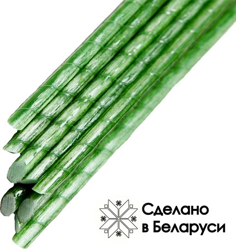 Изображение товара Набор колышков садовых МагКомпозит АКС-8 Хлыст 0.40м.п. (10шт, зеленый)