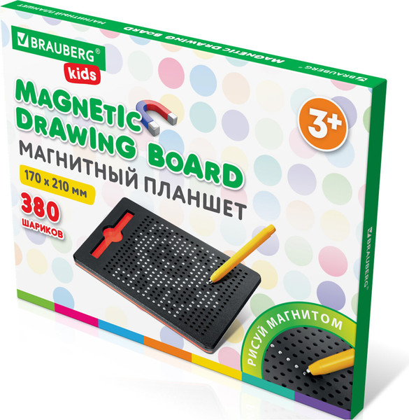 Изображение товара Планшет магнитный Brauberg Kids. Magpad Medium / 664921