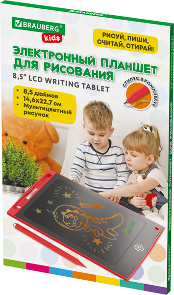 Изображение товара Электронный блокнот Brauberg Kids. Планшет / 665301
