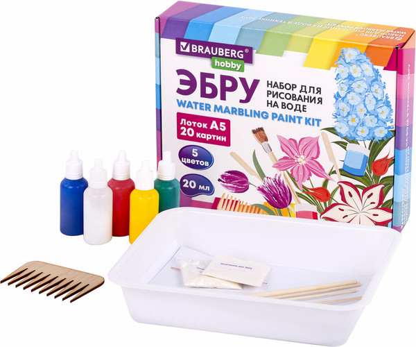 Изображение товара Набор для творчества Brauberg Hobby. Эбру / 665353