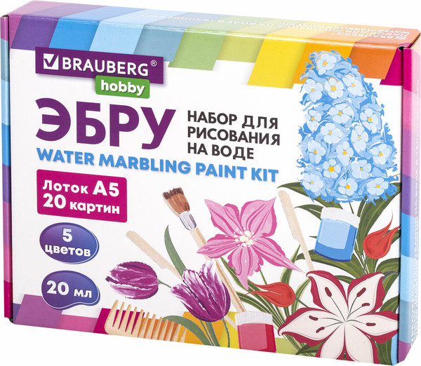 Изображение товара Набор для творчества Brauberg Hobby. Эбру / 665353