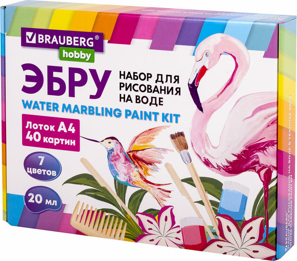 Изображение товара Набор для творчества Brauberg Hobby. Эбру / 665354
