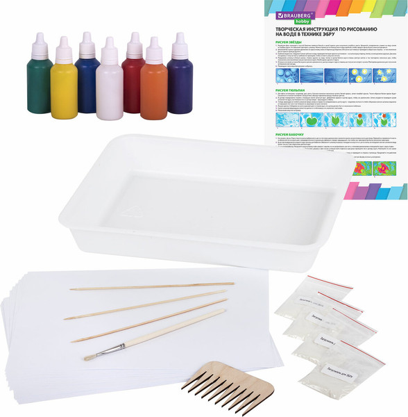 Изображение товара Набор для творчества Brauberg Hobby. Эбру / 665354