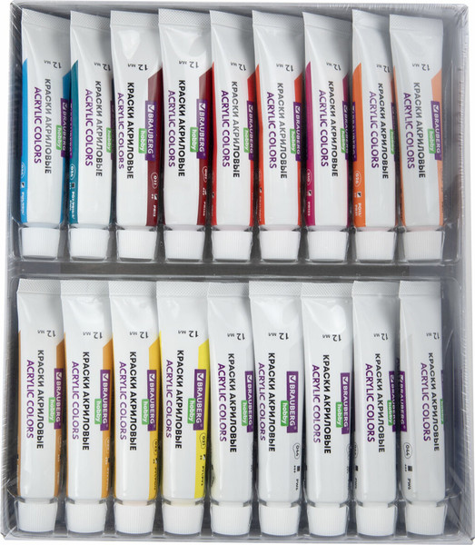 Изображение товара Набор для рисования Brauberg Hobby +холсты и кисти / 192545 (50пр)