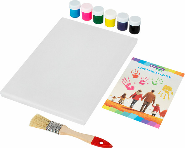 Изображение товара Набор для творчества Brauberg Hobby. Создание отпечатков рук. С сертификатом / 192532
