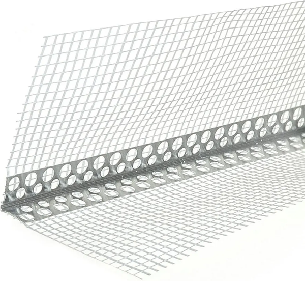 Изображение товара Уголок штукатурный Скайпрофиль 19х2500 0.22 (с сеткой)