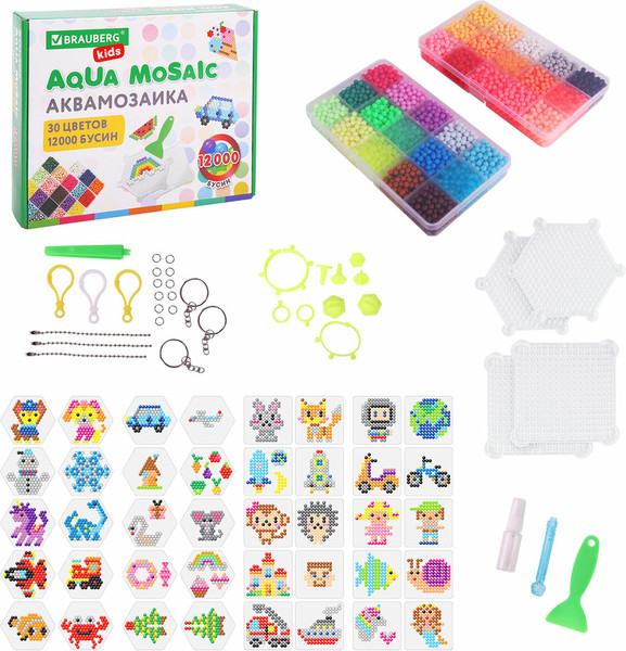 Изображение товара Набор для творчества Brauberg Kids. Аквамозаика / 664917