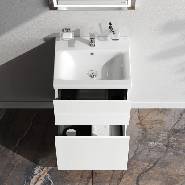 Изображение товара Тумба с умывальником AM.PM Gem M90-FSX0502WG-WCC0502WG