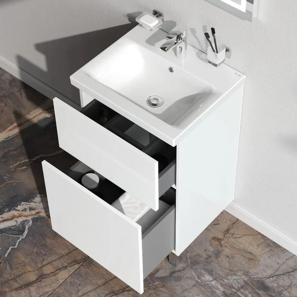 Изображение товара Тумба с умывальником AM.PM Gem M90-FSX0502WG-WCC0502WG