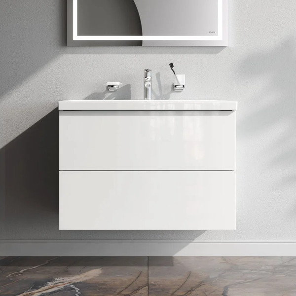 Изображение товара Тумба с умывальником AM.PM Gem M90-FHX0802WG-WCC0802WG