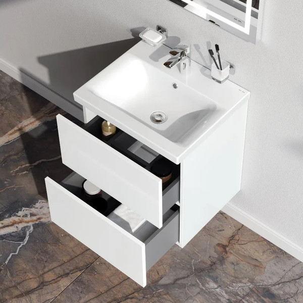 Изображение товара Тумба с умывальником AM.PM Gem M90-FHX0502WG-WCC0502WG