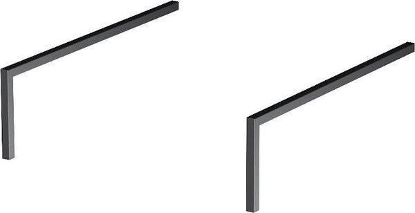 Изображение товара Комплект опор мебельных AM.PM Ножки для тумбы Sense M7BLEGSF0150BM