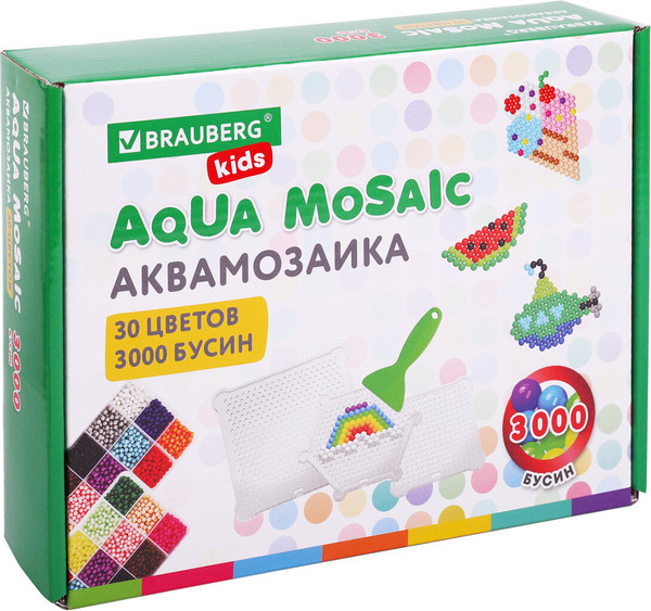 Изображение товара Набор для творчества Brauberg Kids. Аквамозаика / 664915