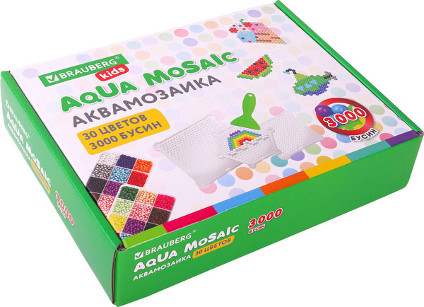 Изображение товара Набор для творчества Brauberg Kids. Аквамозаика / 664915