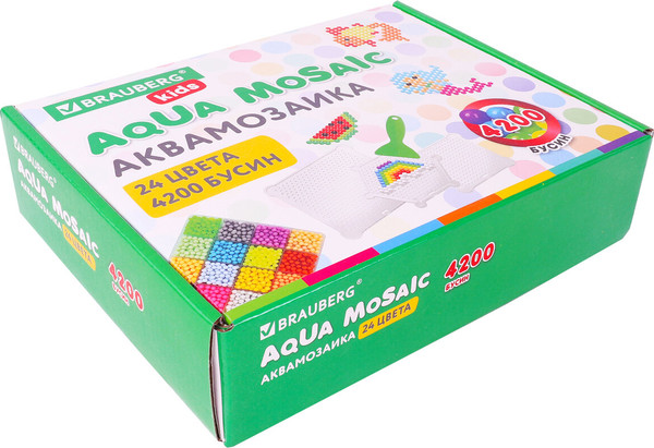 Изображение товара Набор для творчества Brauberg Kids. Аквамозаика / 664916