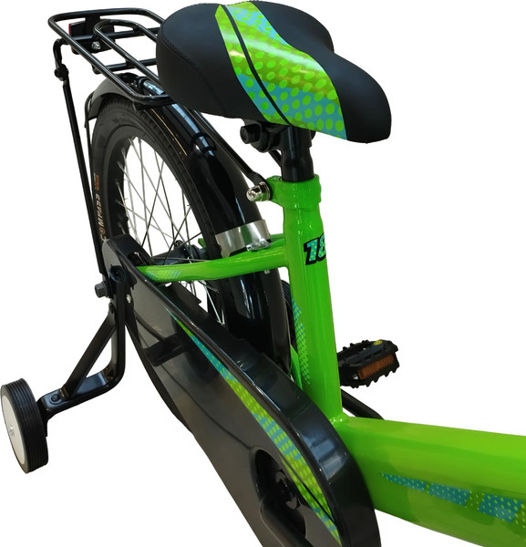 Изображение товара Детский велосипед Forward Nitro 18 2023 / IB3FE112ABGNXXX (ярко-зеленый, разобранный, в коробке)