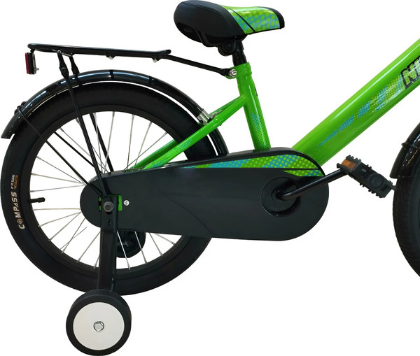 Изображение товара Детский велосипед Forward Nitro 18 2023 / IB3FE112ABGNXXX (ярко-зеленый, разобранный, в коробке)