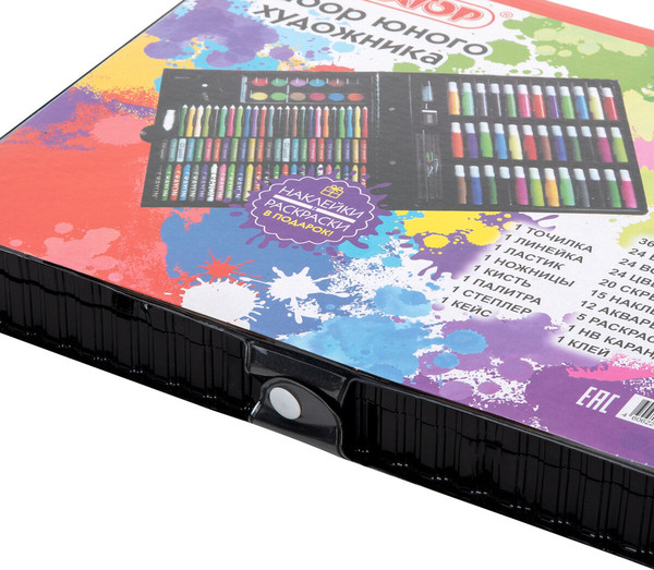 Изображение товара Набор для рисования Пифагор Юный художник / 665672 (170пр)