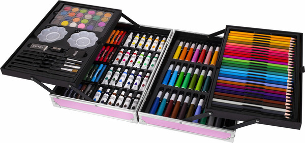 Изображение товара Набор для рисования Юнландия Набор юного художника. Единорог / 665670 (165пр)