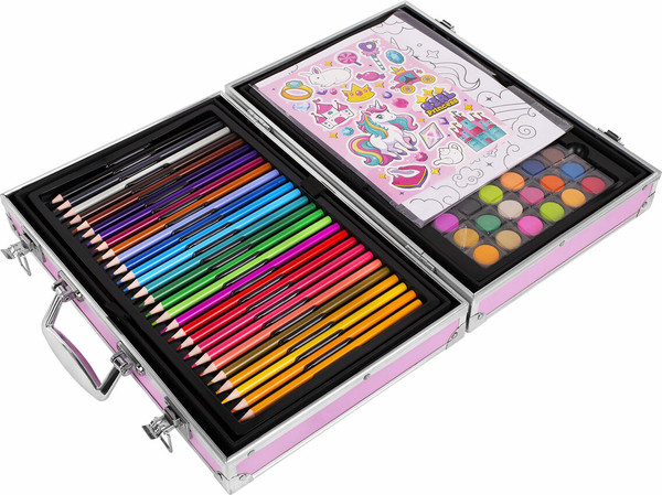 Изображение товара Набор для рисования Юнландия Набор юного художника. Единорог / 665670 (165пр)