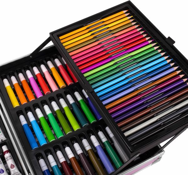 Изображение товара Набор для рисования Юнландия Набор юного художника. Единорог / 665670 (165пр)