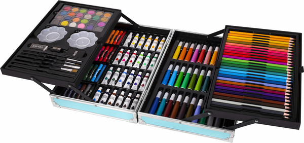 Изображение товара Набор для рисования Юнландия Набор юного художника. Космос / 665671 (165пр)