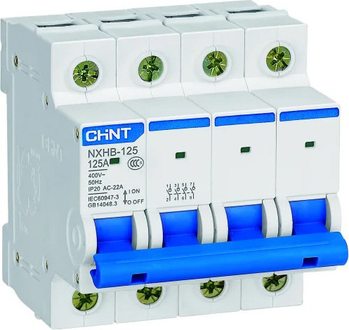 Изображение товара Выключатель нагрузки Chint NXHB-125 4P 63А (R) / 193190