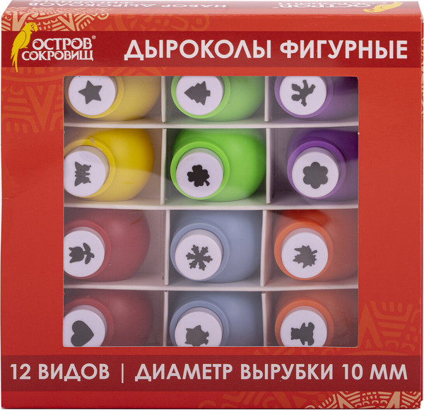 Изображение товара Фигурный дырокол Остров Сокровищ 665226 (12шт)