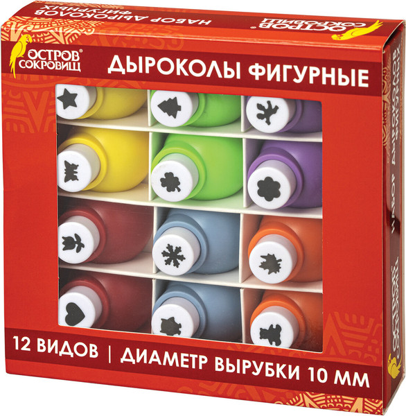 Изображение товара Фигурный дырокол Остров Сокровищ 665226 (12шт)