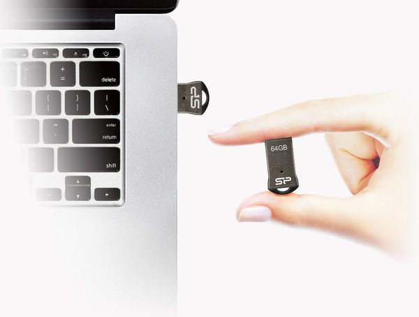 Изображение товара USB flash накопитель Silicon Power Touch T01 64Gb (SP064GBUF2T01V1K)