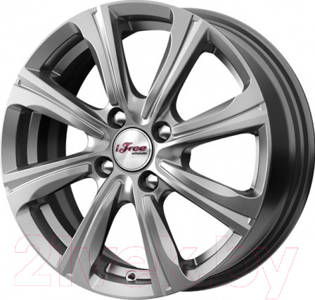 Изображение товара Литой диск iFree Апероль 15x6" 4x100мм DIA 60.1мм ET 40мм Хай вэй