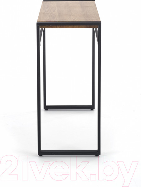 Изображение товара Консольный столик Halmar Bolivar KN-1 (дуб золотой/черный)