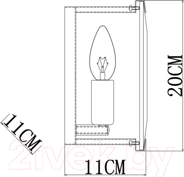 Изображение товара Бра Divinare Ostin 1100/02 AP-1