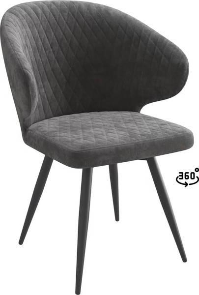 Изображение товара Стул Мамадома Rob-R1 360 (b28 Antracite Lux/черный)