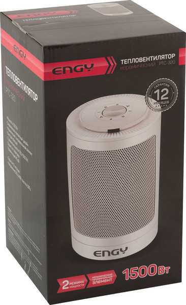 Изображение товара Тепловентилятор Engy РТС-320 / 007535 (белый)