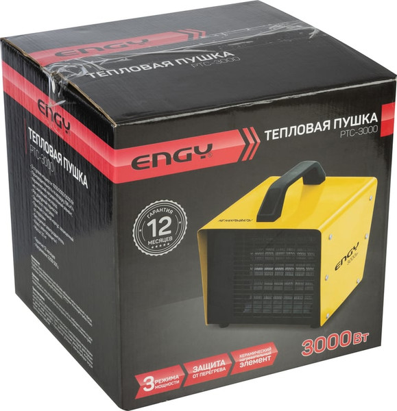 Изображение товара Тепловая пушка электрическая Engy PTC - 3000 / 015751