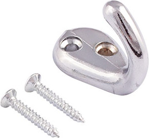 Изображение товара Крючок для одежды Нора-М №8 1 рож. (хром)