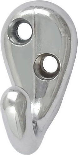 Изображение товара Крючок для одежды Нора-М №8 1 рож. (хром)