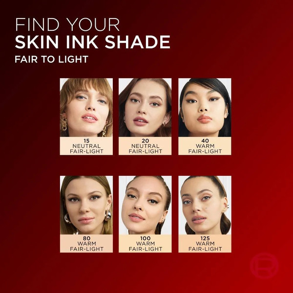 Изображение товара Тональный крем L'Oreal Paris MU INF SKIN INK тон 40 (15мл)