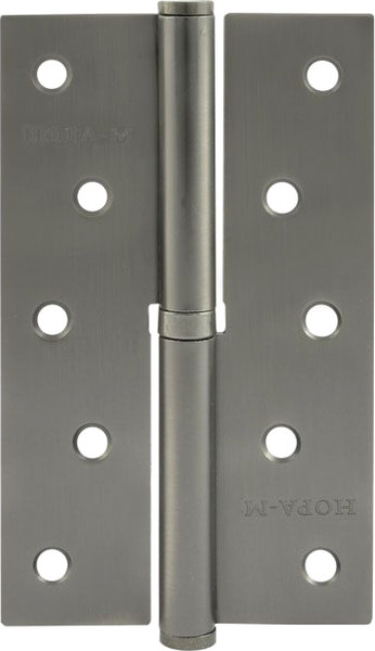 Изображение товара Петля дверная Нора-М 750-5 125x75x2.5 (левая, графит)