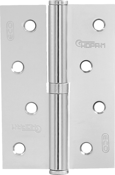 Изображение товара Петля дверная Нора-М 750-4-FHP-STD 100x70x2.5 (правая, хром)