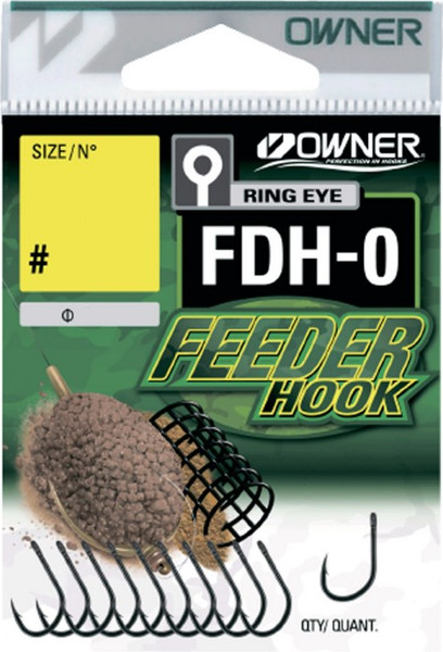 Изображение товара Набор крючков рыболовных Owner Feeder Hook FDH-0 BC №12 / 56940-12 (11шт)