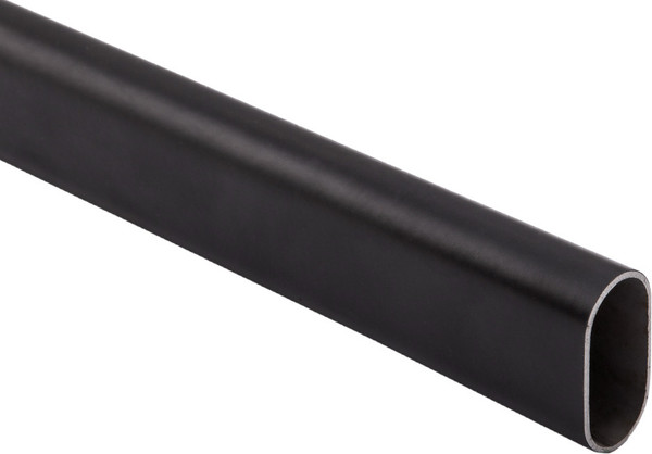 Изображение товара Штанга мебельная AKS L-600 30x15 / 113 962 (черный)