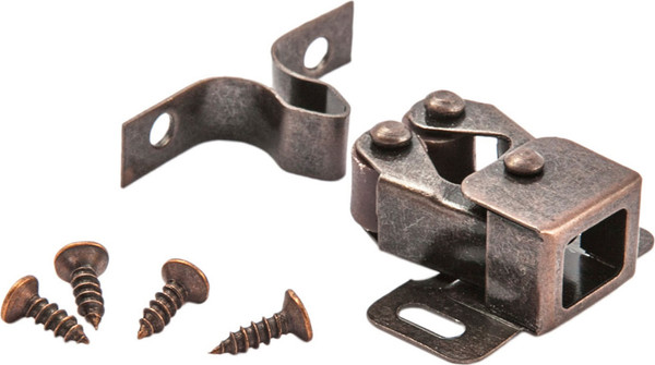 Изображение товара Защелка мебельная AKS С ответной планкой / 39 476 (коричневый)