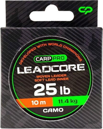 Изображение товара Лидкор рыболовный Carp Pro Camo 25lb / CP4825